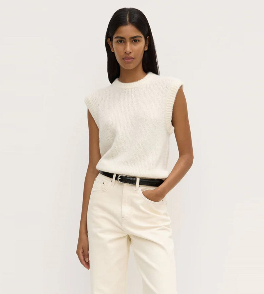 Assembly Label | Everly Knit Vest | Cream