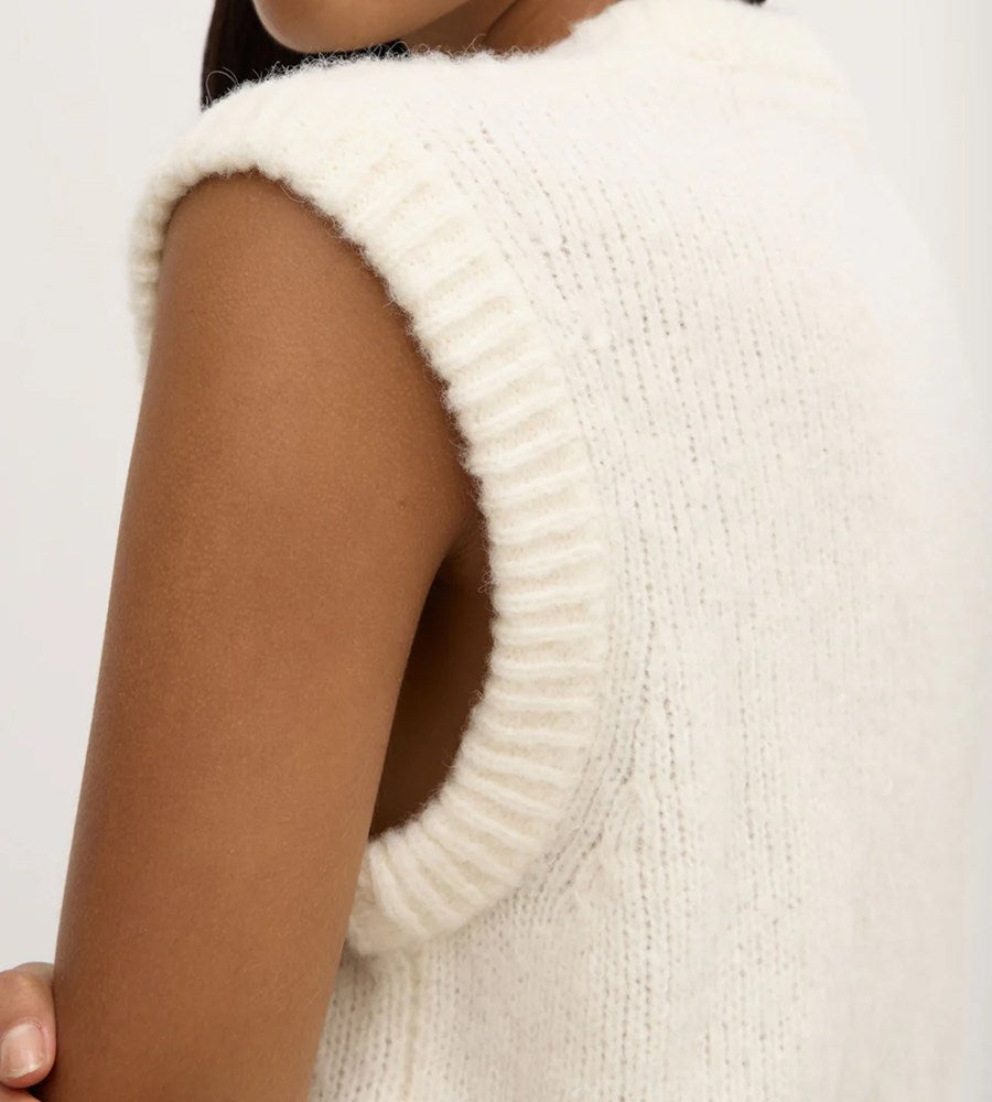 Assembly Label | Everly Knit Vest | Cream