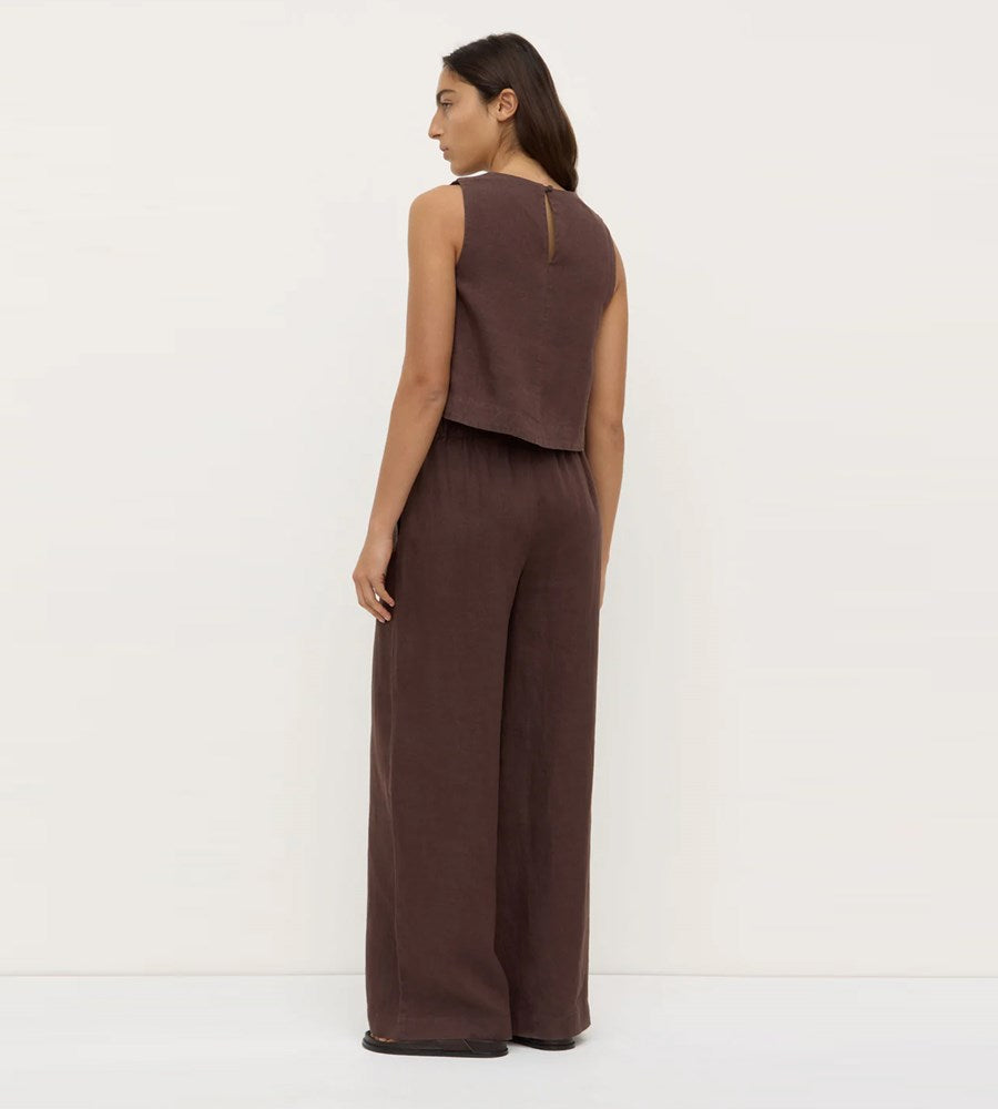 Assembly Label | Everyday Linen Pant | Ganache