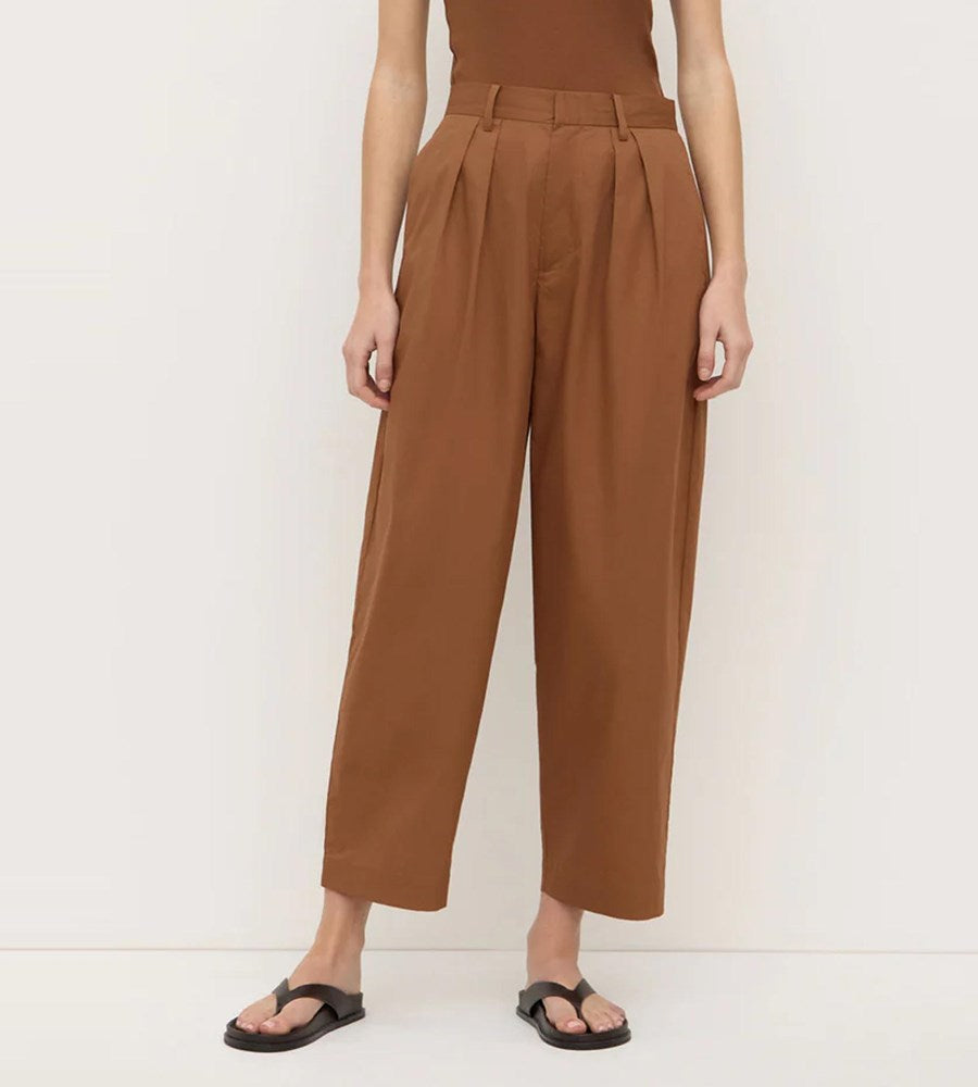 Assembly Label | Geno Poplin Pant | Earth