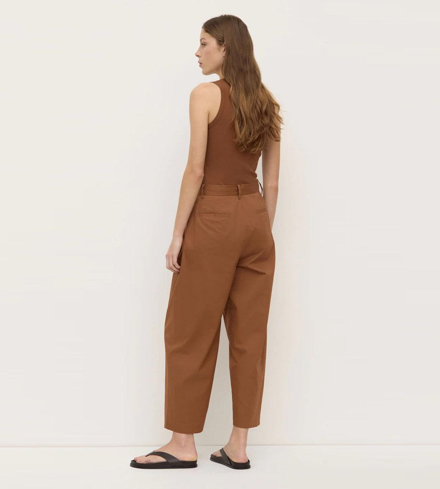 Assembly Label | Geno Poplin Pant | Earth