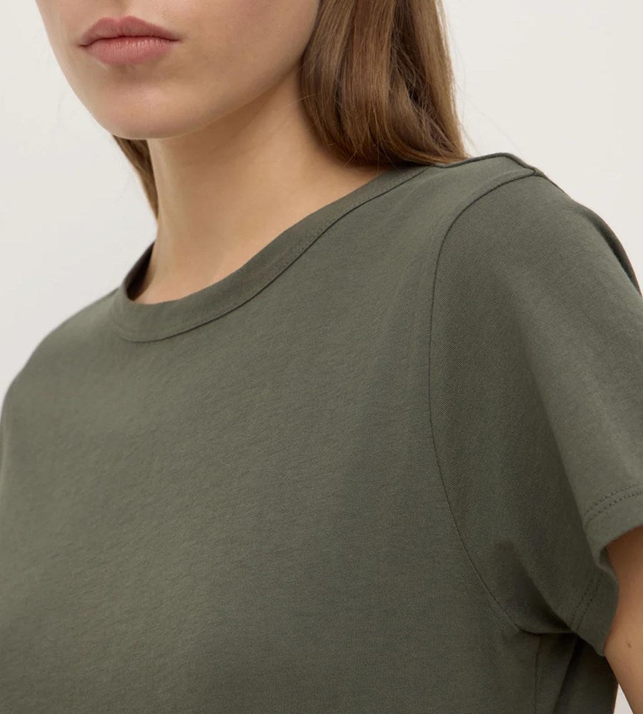 Assembly Label | Indi Short Sleeve Tee | Moss