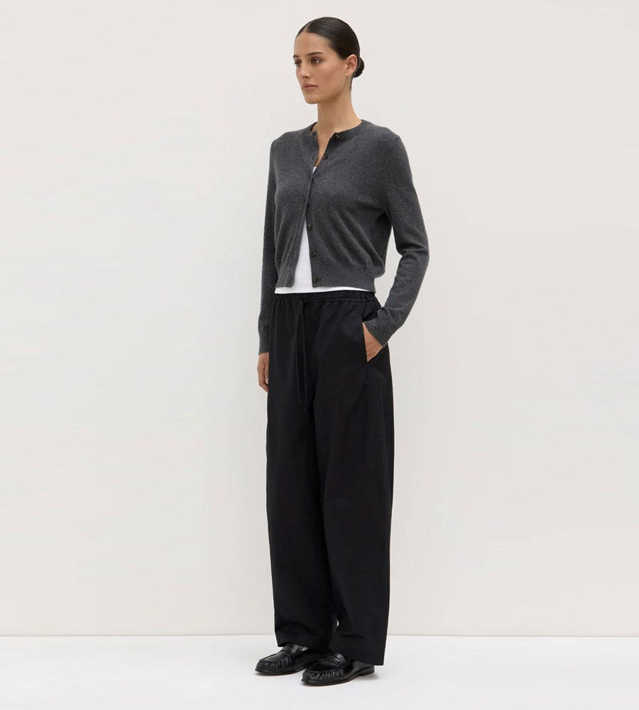 Assembly Label | Loxley Cotton Blend Pant | Black