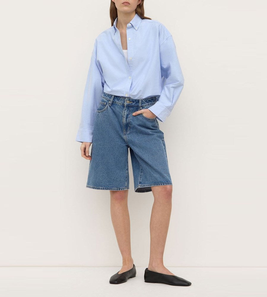Assembly Label | Ollie Oxford Long Sleeve Shirt | Sora
