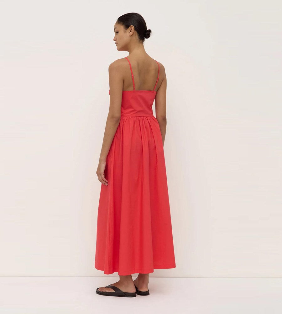 Assembly Label | Posie Midi Dress | Chilli