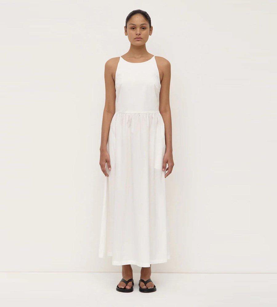 Assembly Label | Posie Midi Dress | White