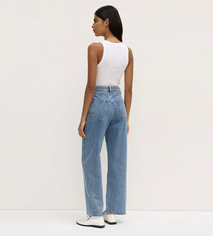 Assemby Label | Robyn Scoop Neck Rib Tank | White