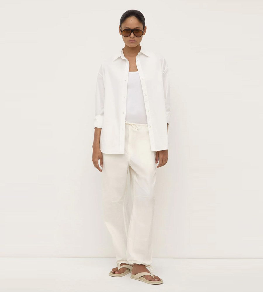 Assembly Label | Rooney Poplin Pant | White