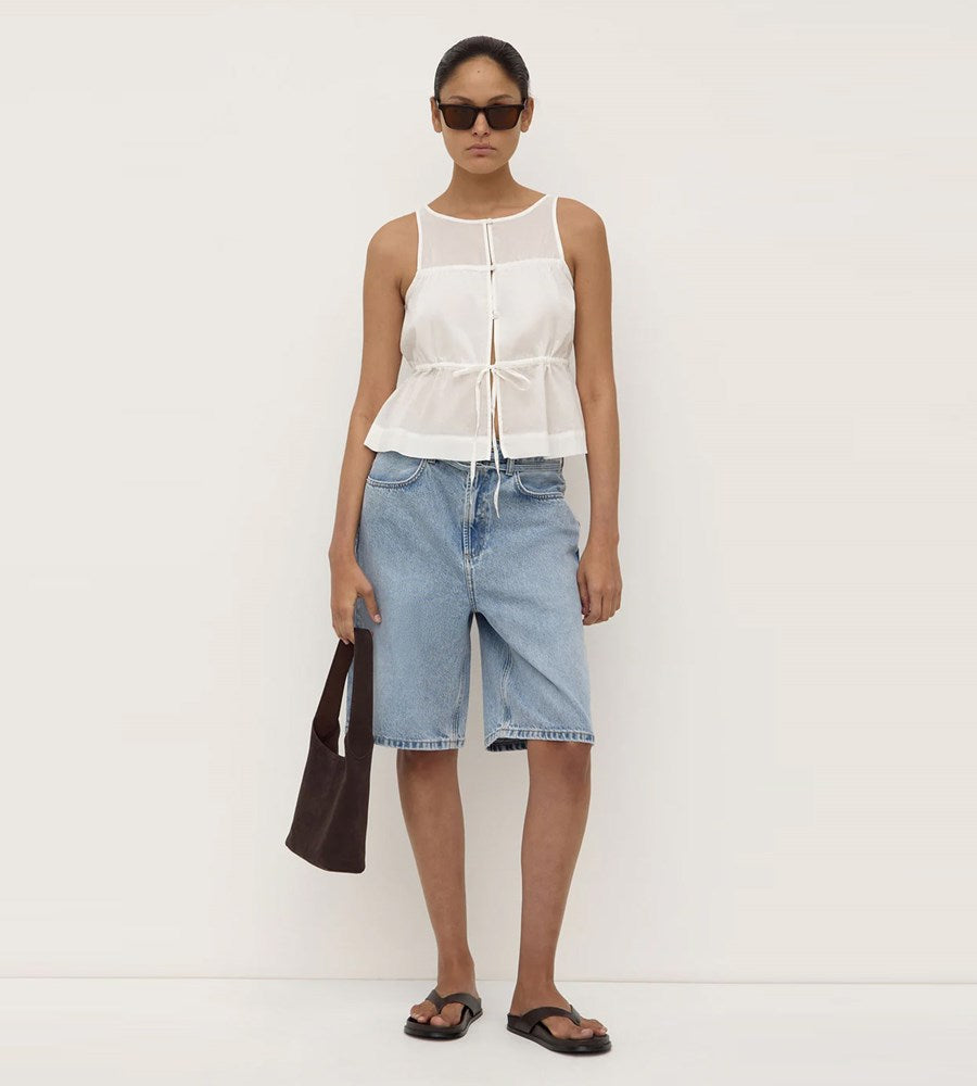 Assembly Label | Suzie Top | White