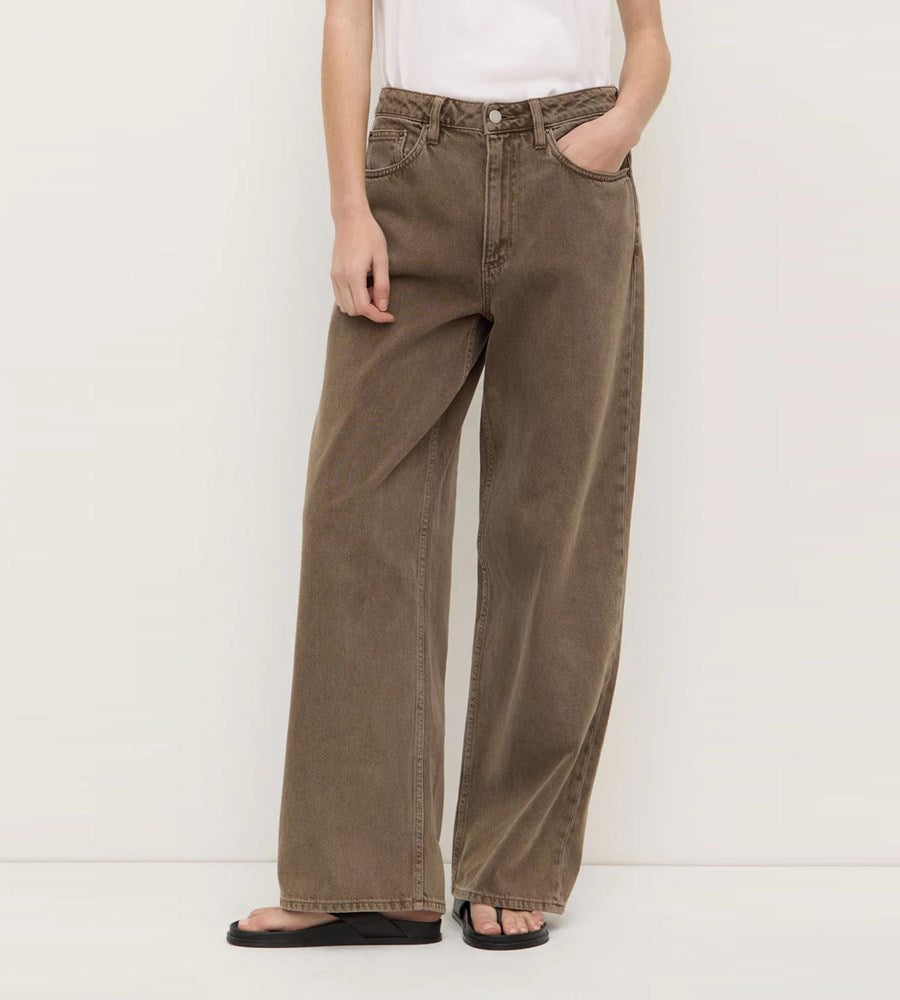 Assembly Label | Womens Boyfriend Jean | Ganache