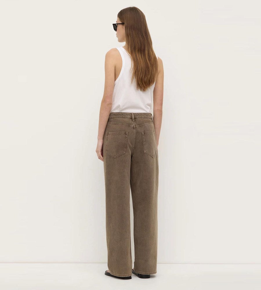 Assembly Label | Womens Boyfriend Jean | Ganache