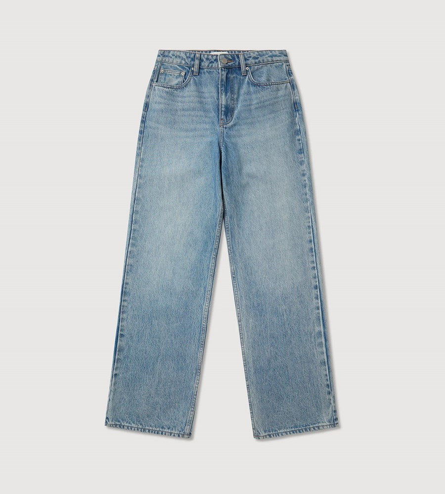 Assembly Label I Womens Classic Straight Leg Jean I Indigo Fade