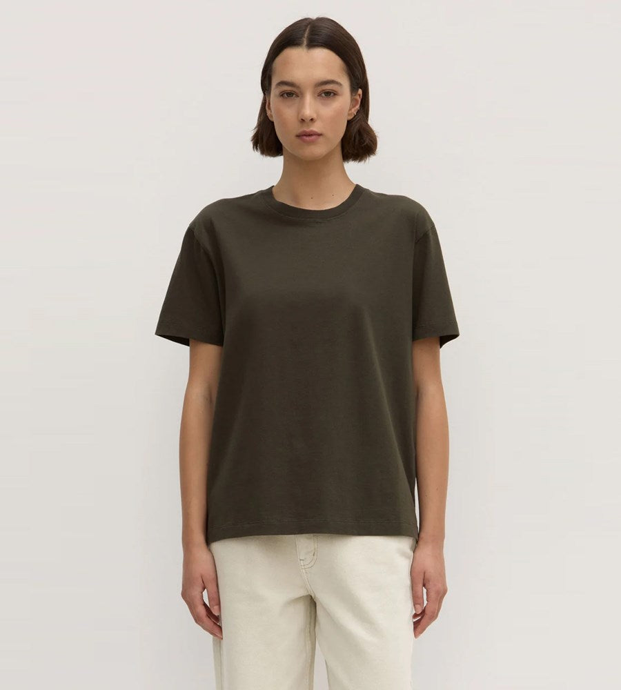 Assembly Label I Womens Organic Base Tee I Sorrel