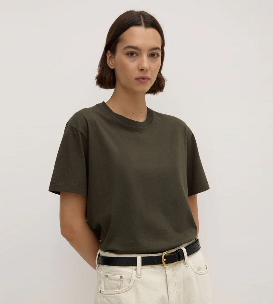 Assembly Label I Womens Organic Base Tee I Sorrel
