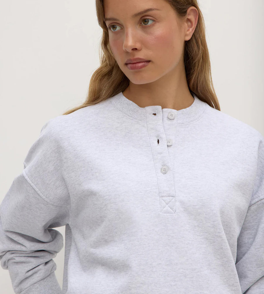 Assembly Label Anya Fleece Crew Heather Grey Marle