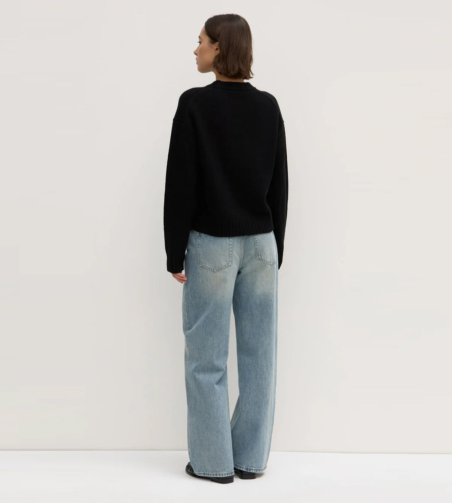 Assembly Label | Beau Merino Wool Knit | Black