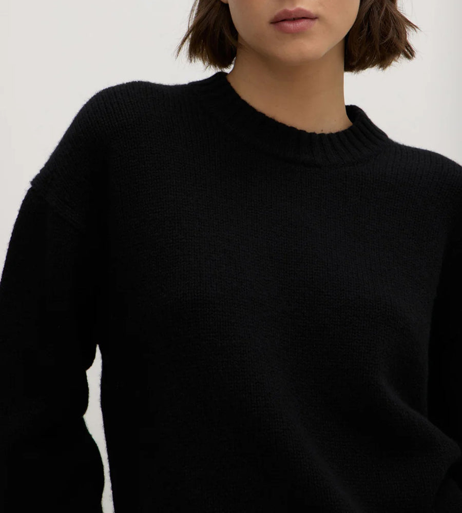 Assembly Label | Beau Merino Wool Knit | Black