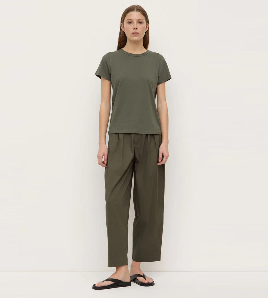 Assembly Label | Indi Short Sleeve Tee | Moss