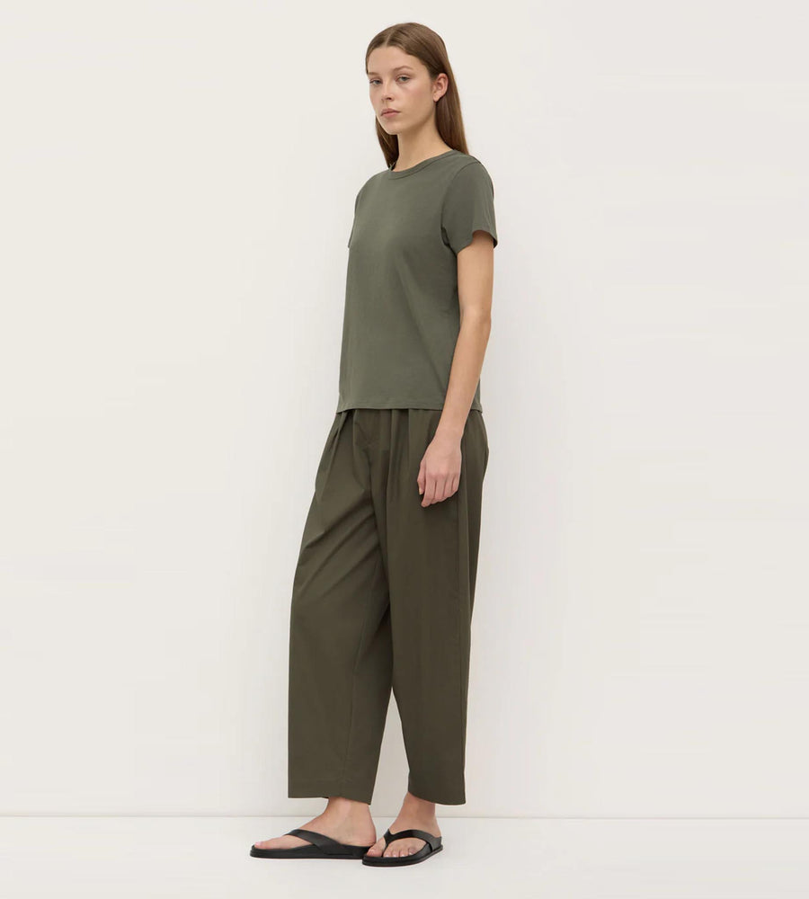 Assembly Label | Indi Short Sleeve Tee | Moss