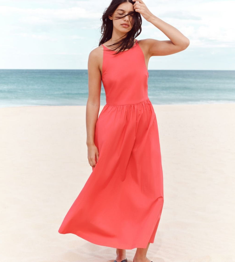 Assembly Label | Posie Midi Dress | Chilli