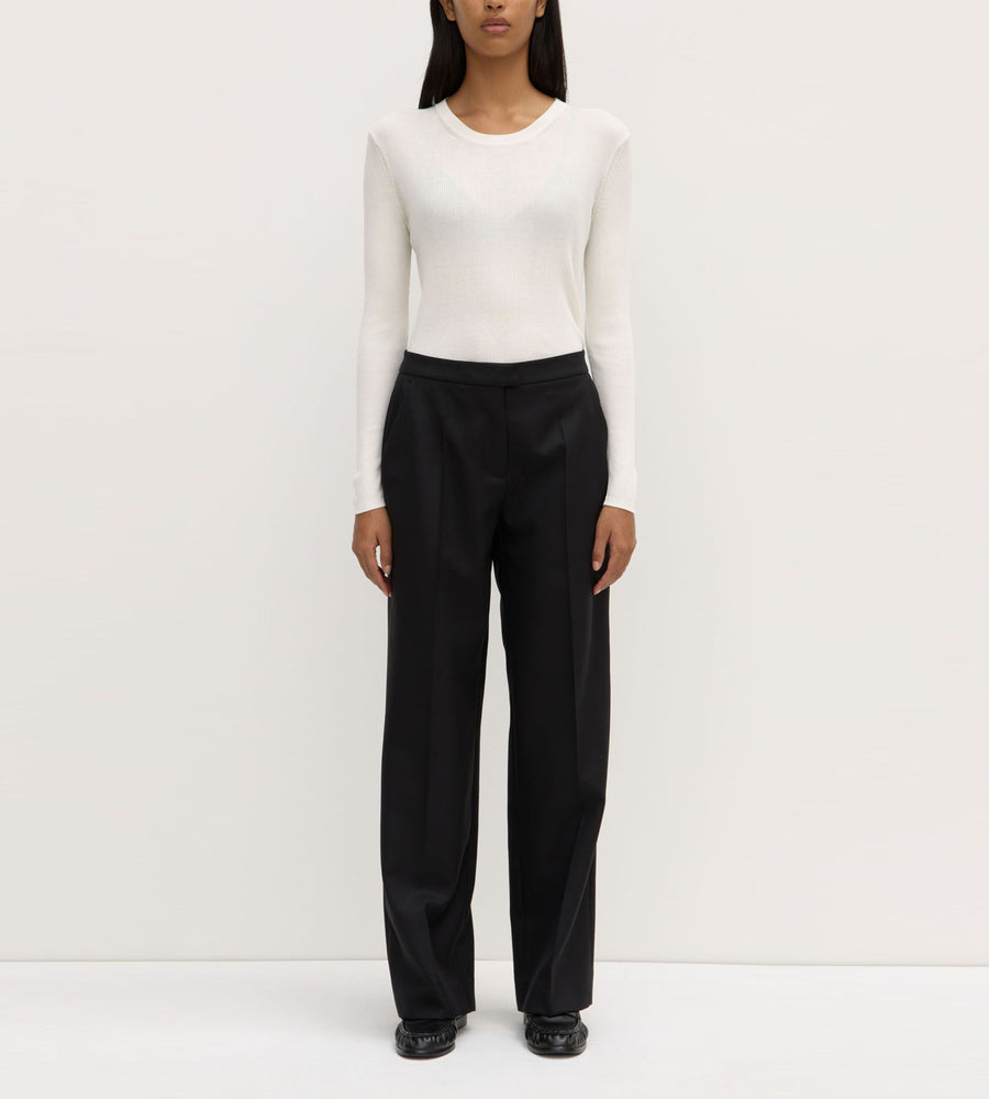 Assembly Label | Tamara Wool Pant | Black