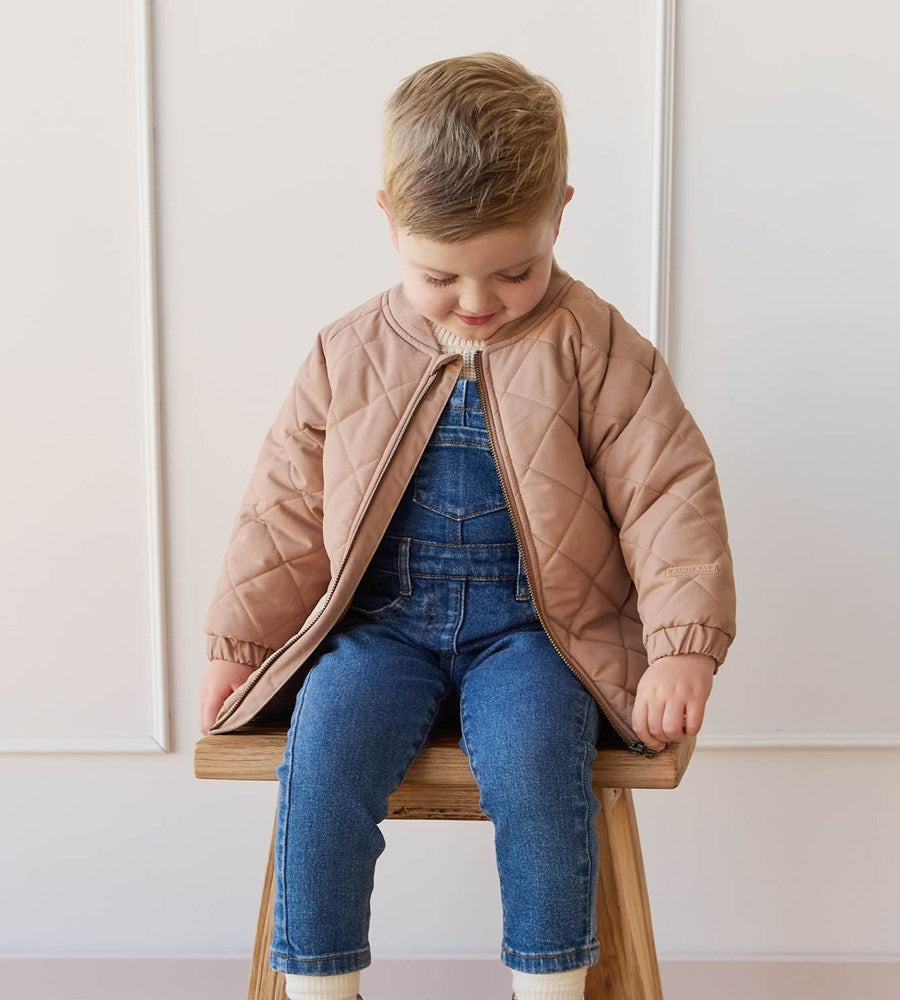 Jamie Kay | Benito Jacket | Pale Terracotta