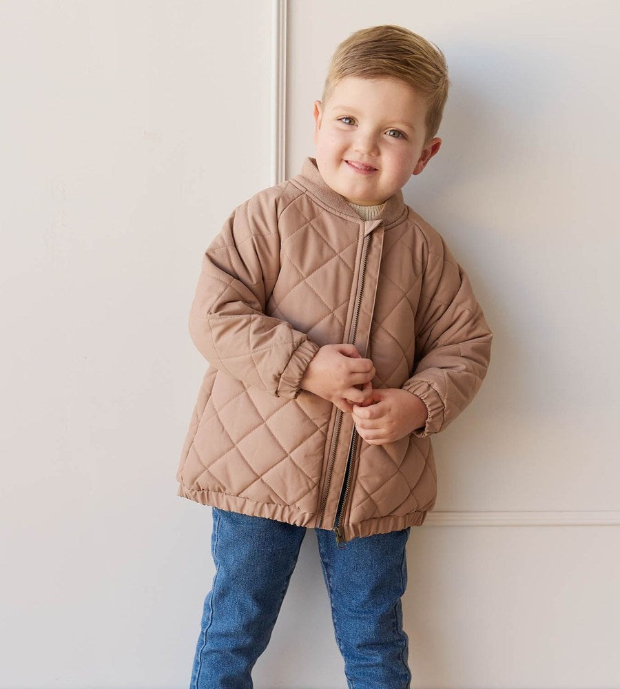 Jamie Kay | Benito Jacket | Pale Terracotta