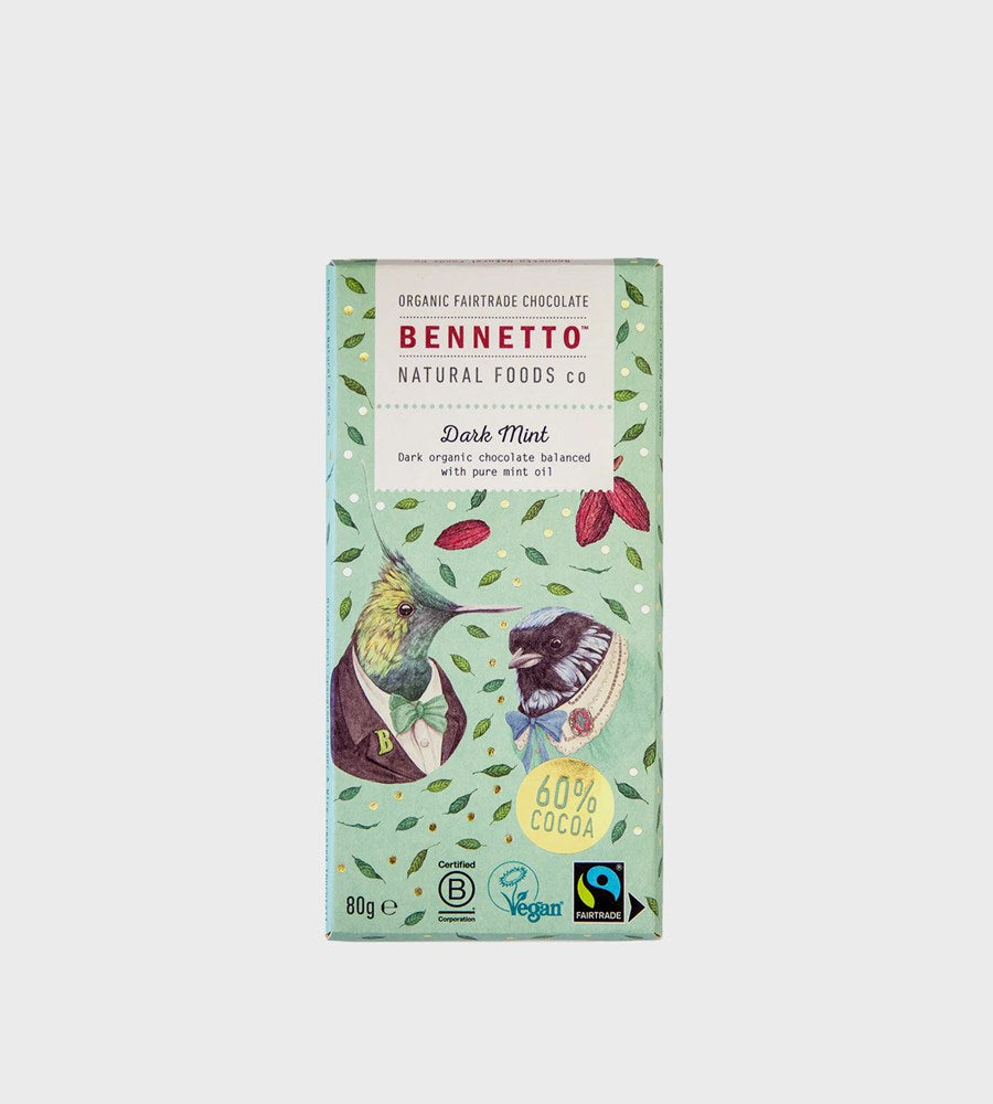 Bennetto Chocolate Bar | Dark Mint