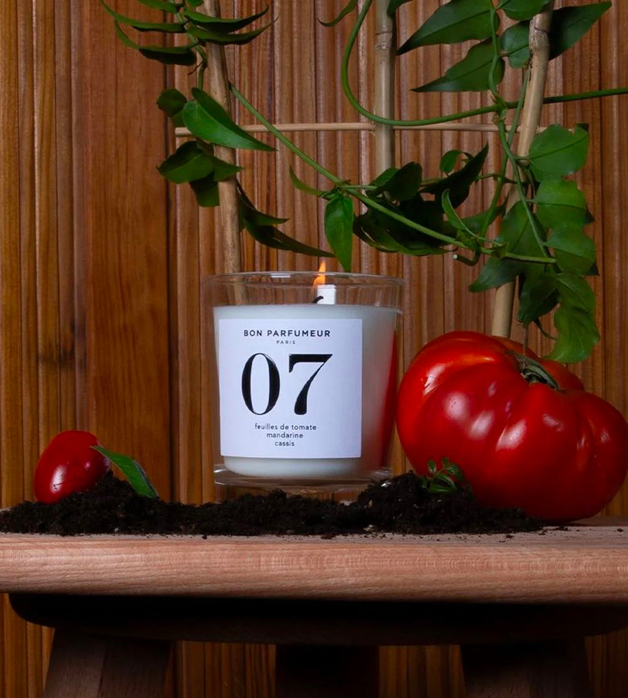Bon Parfumeur | Candle 07 | Tomato Leaves, Tangerine & Blackcurrent