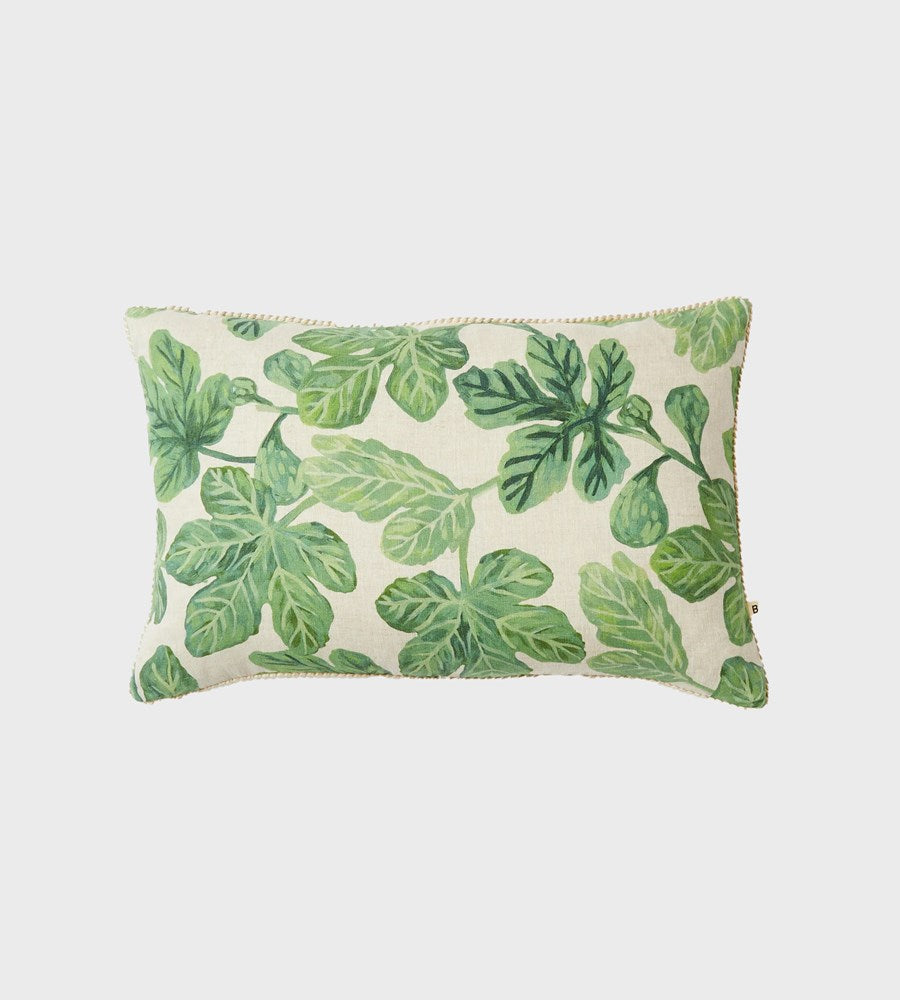 Bonnie and Neil | Fig Green Cushion | 60x40cm