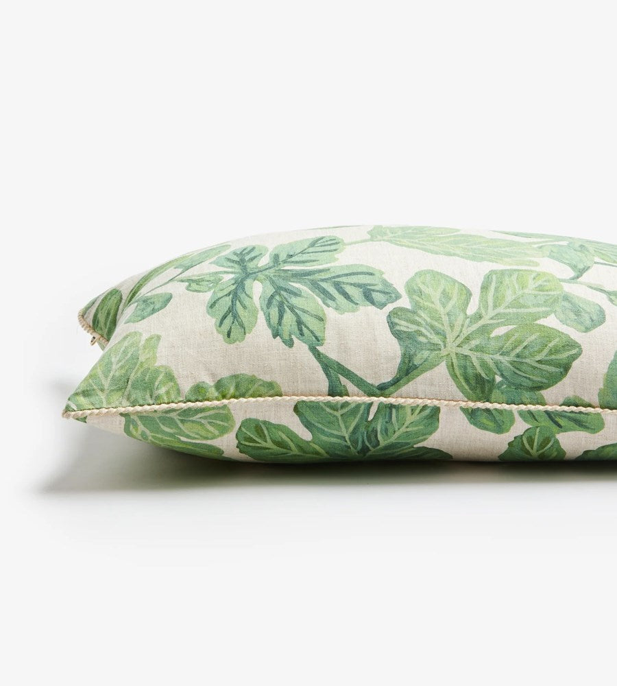 Bonnie and Neil | Fig Green Cushion | 60x40cm