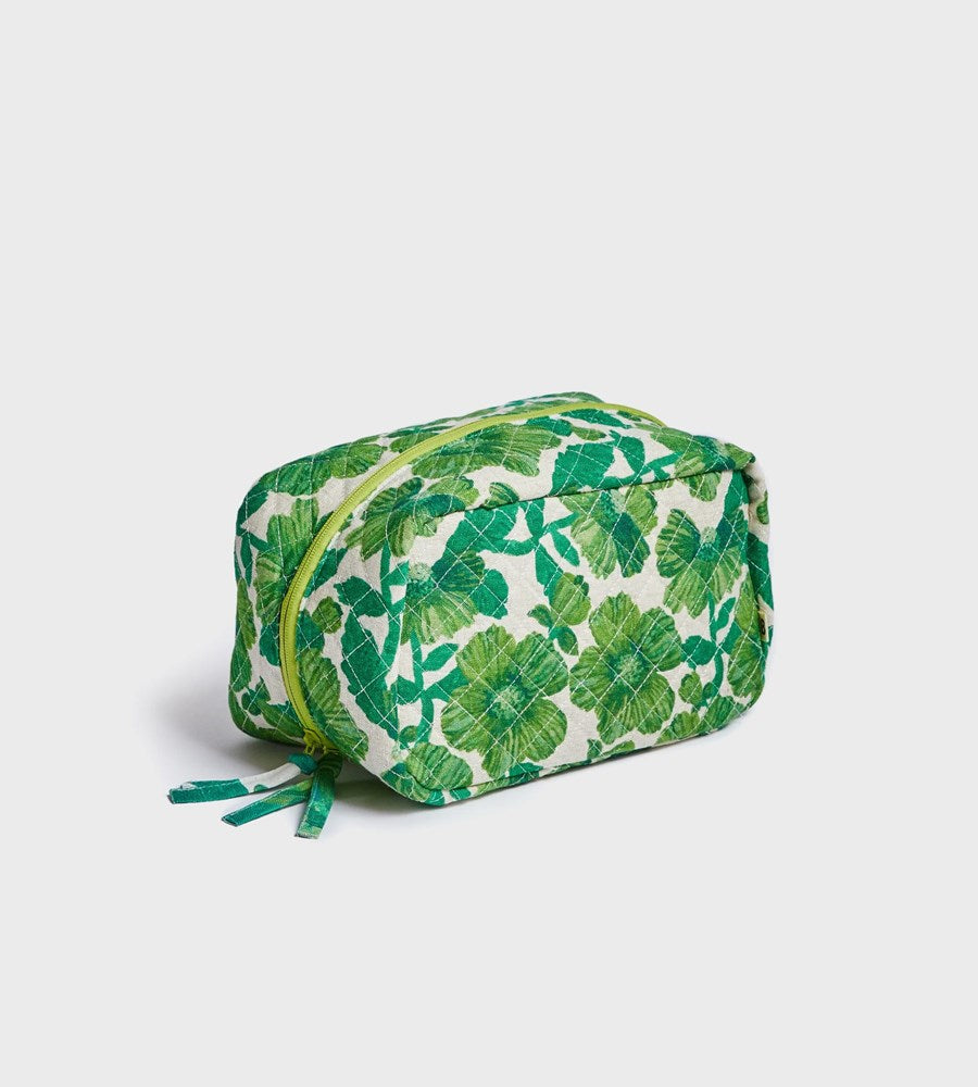 Bonnie & Neil I Toiletry Bag Medium I Leon Emerald