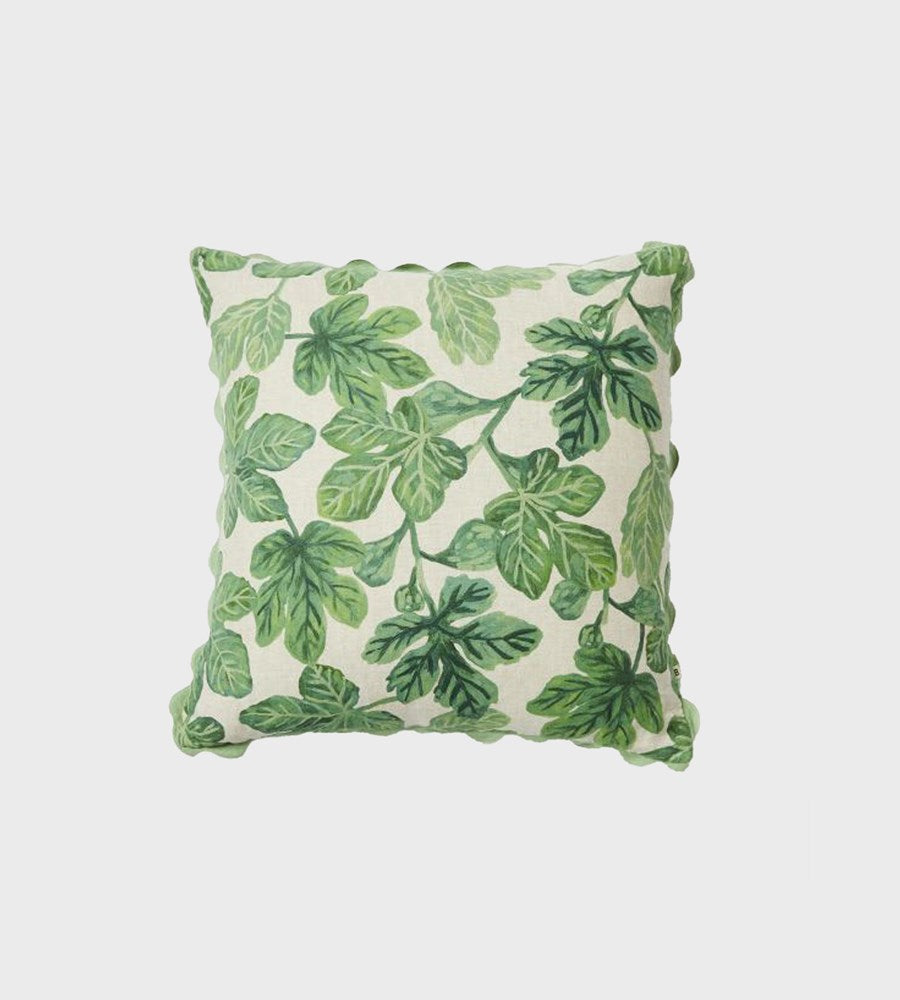 Bonnie and Neil | Fig Green Cushion | 60cm