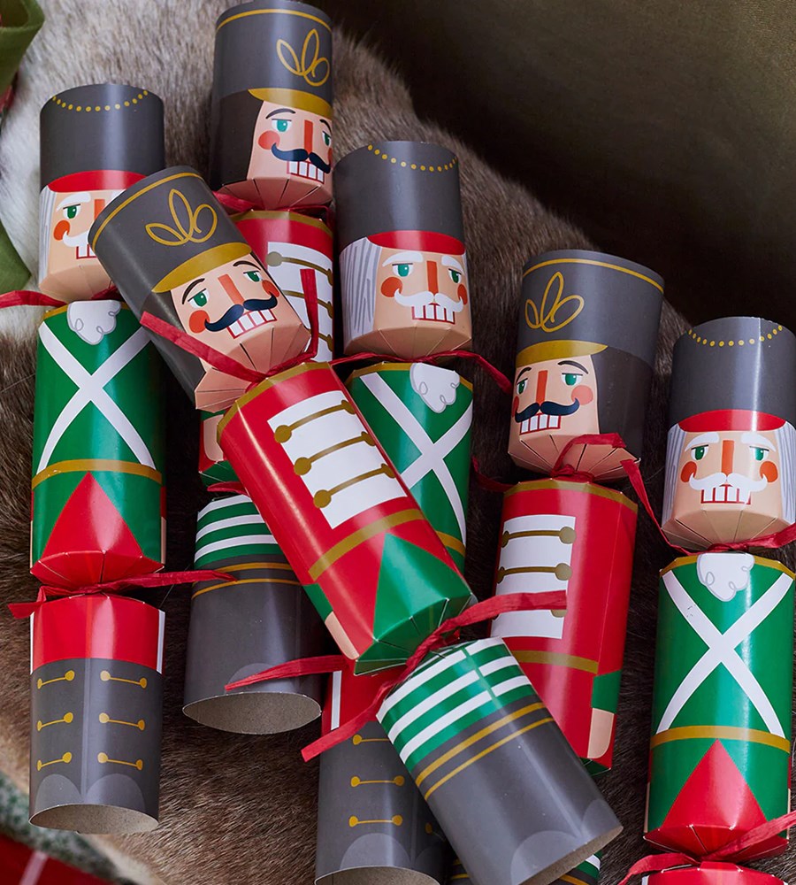 Botanical Nutcracker | Christmas Crackers | Escape Room | 6 Pack