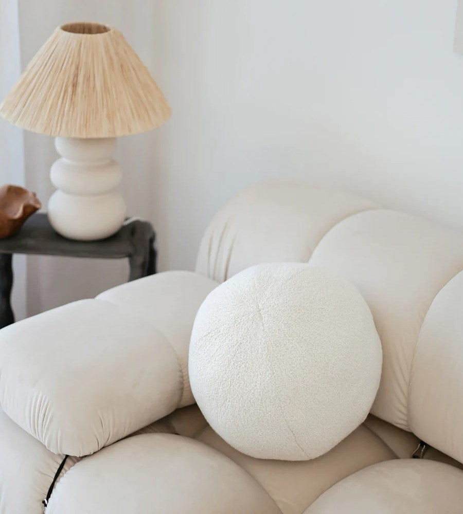 Home Lab | Boucle Large Round Cushion