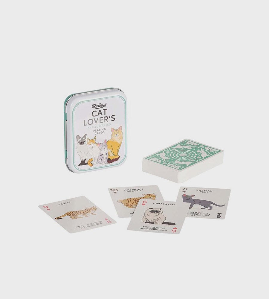 Cat Lover's Playing Cards
