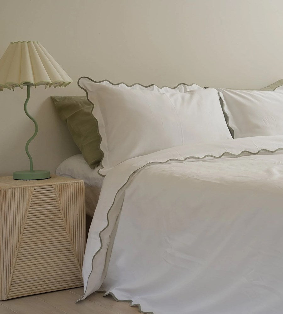 Celine Duvet Set | Sage