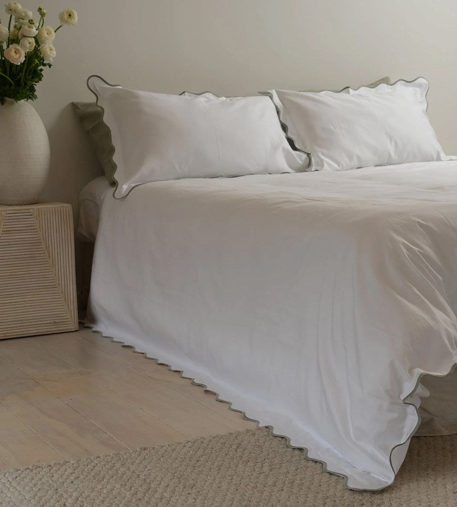 Celine Duvet Set | Sage