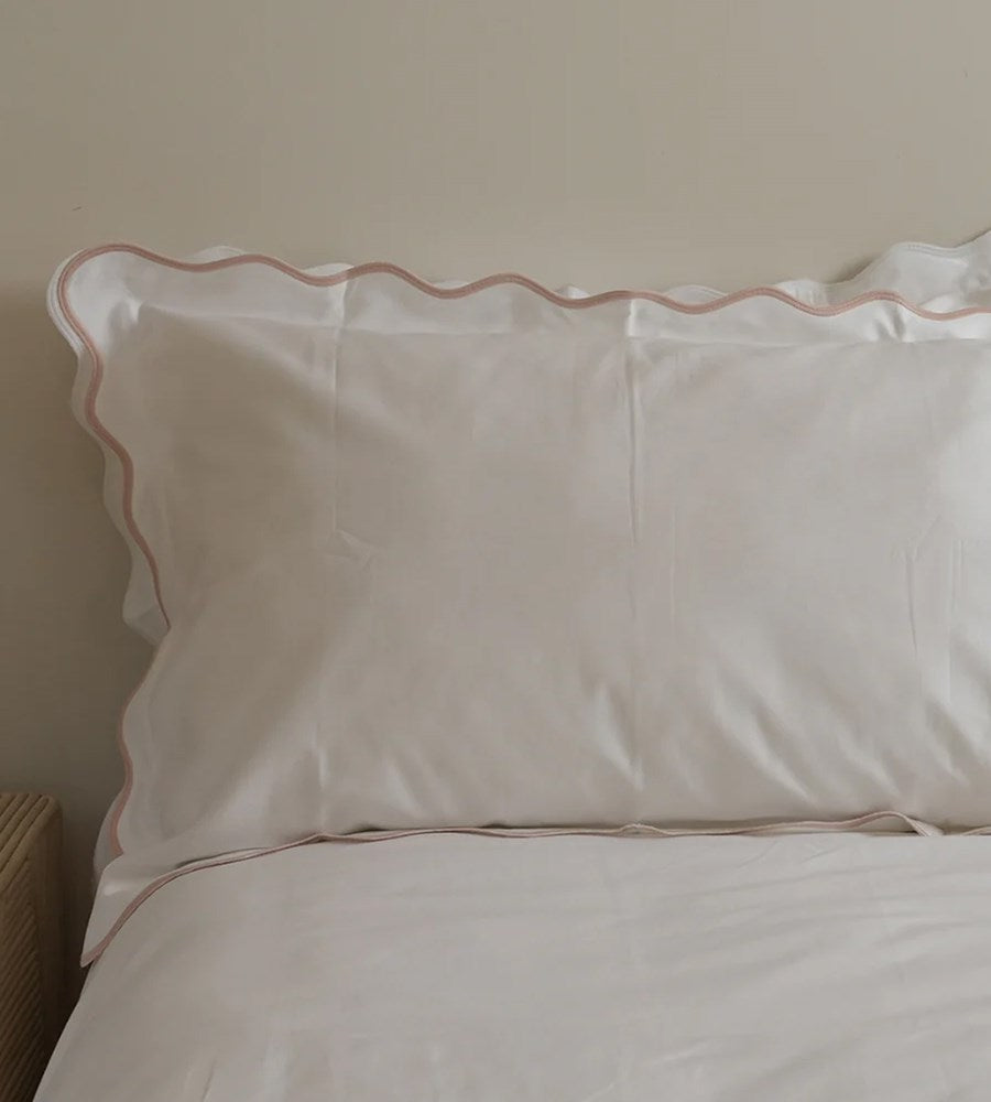 Celine Pillowcase Pair | Blush