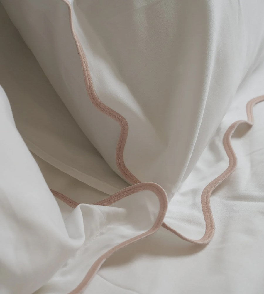 Celine Pillowcase Pair | Blush