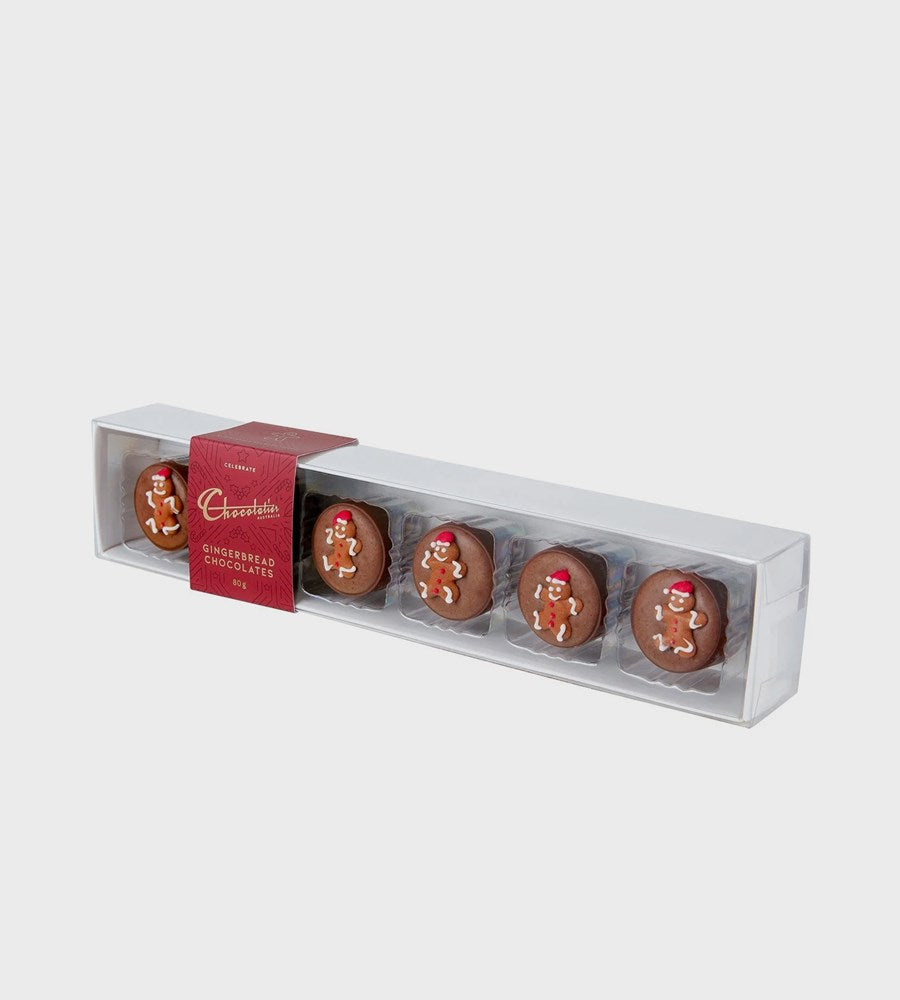 Chocolatier Gingerbread Chocolate 6 Pack 80g