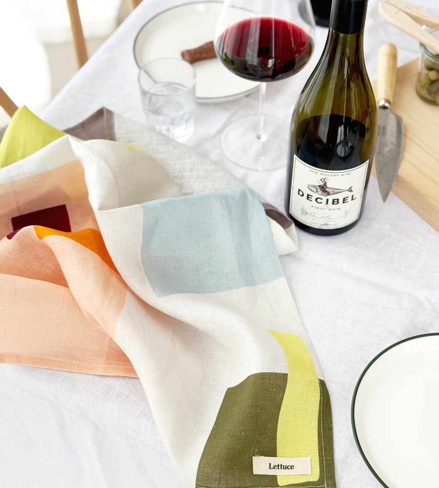 Lettuce | Tea Towel | Cut Outs