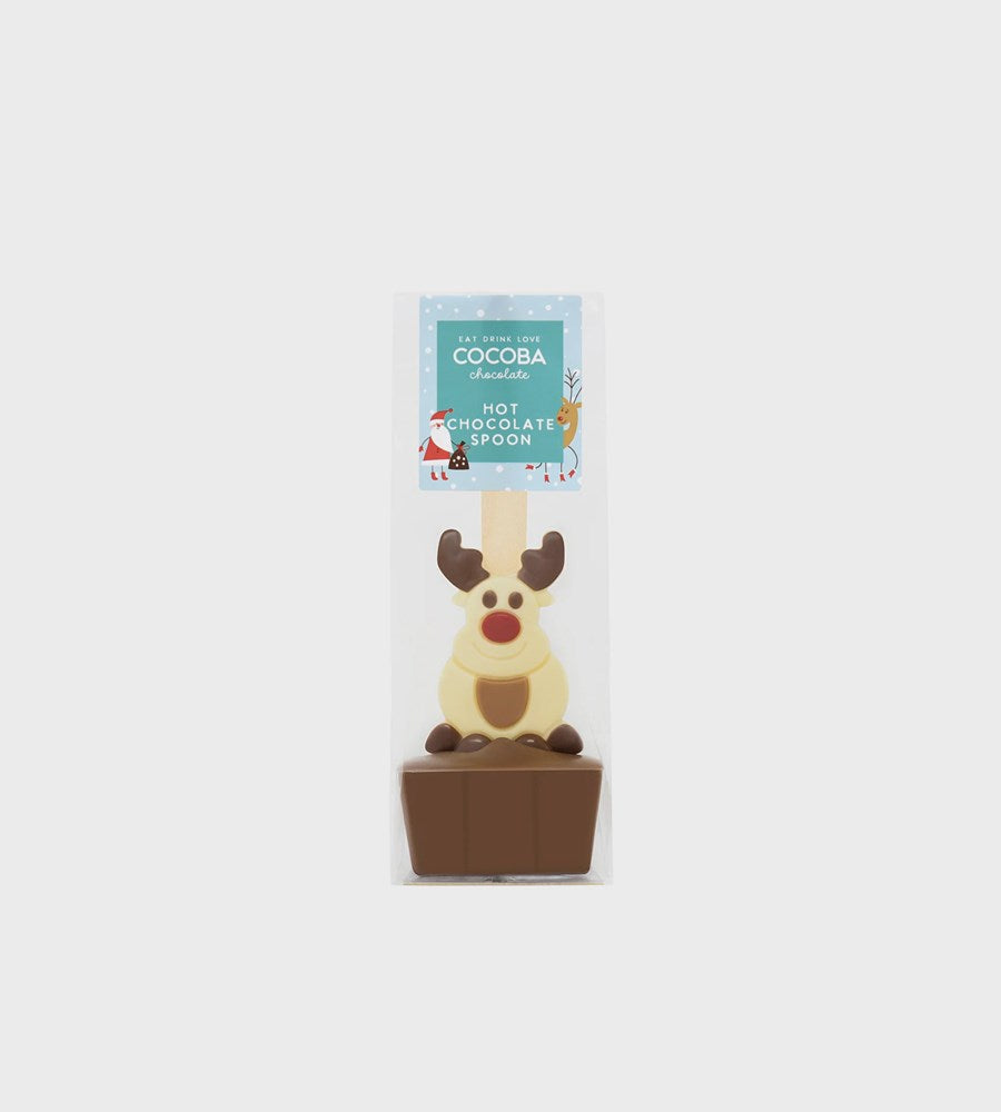 Cocoba Christmas Reindeer Milk Chocolate Hot Chocolate