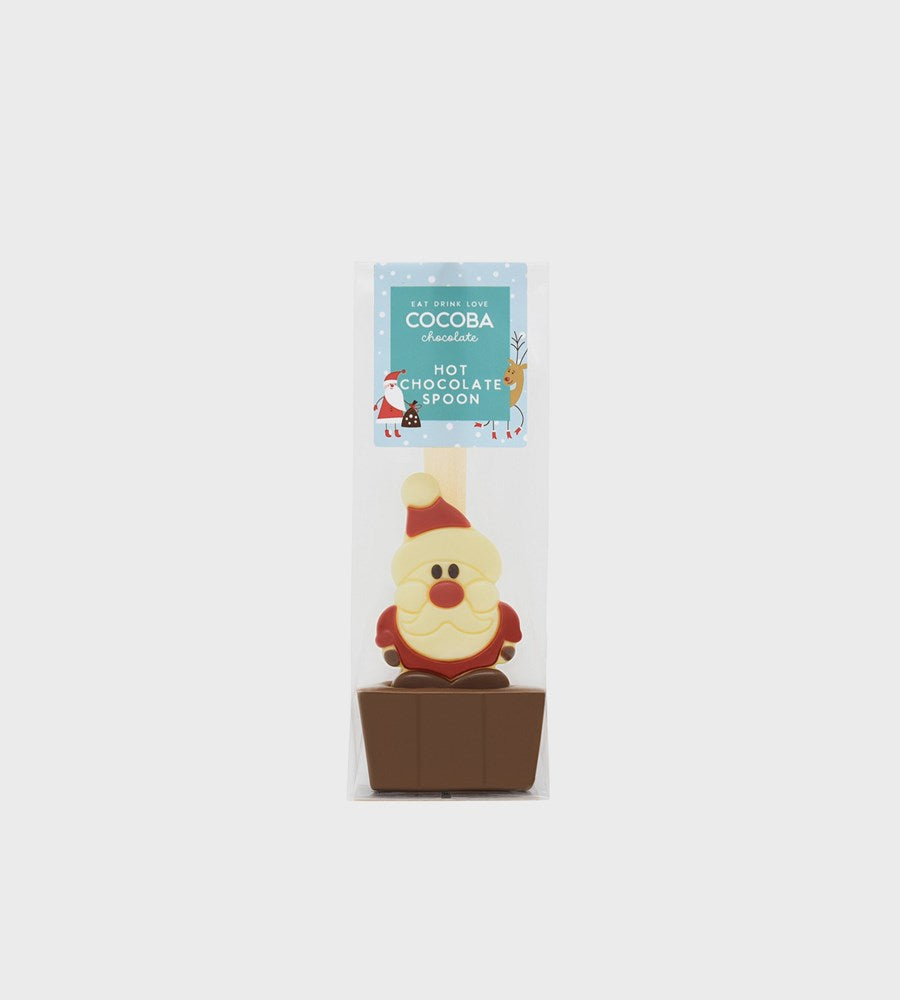 Cocoba Christmas Santa Milk Hot Chocolate Spoon 50g