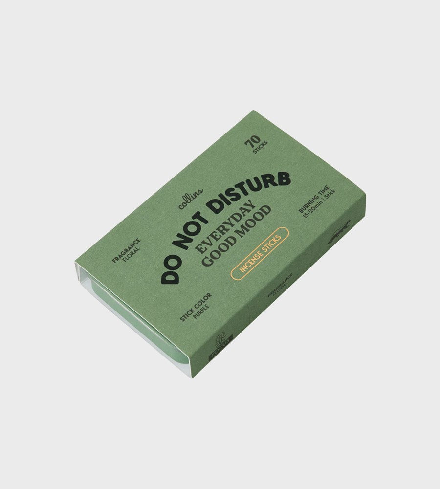 Collins | Natural Incense Sticks | Do Not Disturb