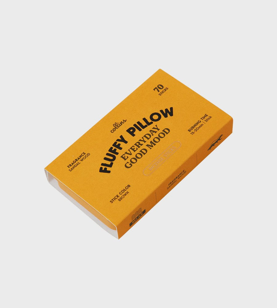Collins | Natural Incense Sticks | Fluffy Pillow