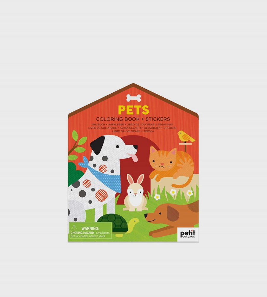 Colouring Book With Sticker | Pets