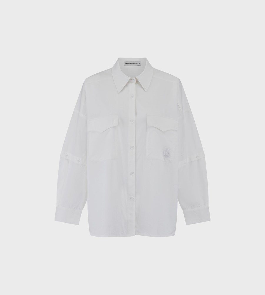 Commonplace I Ease Shirt I White