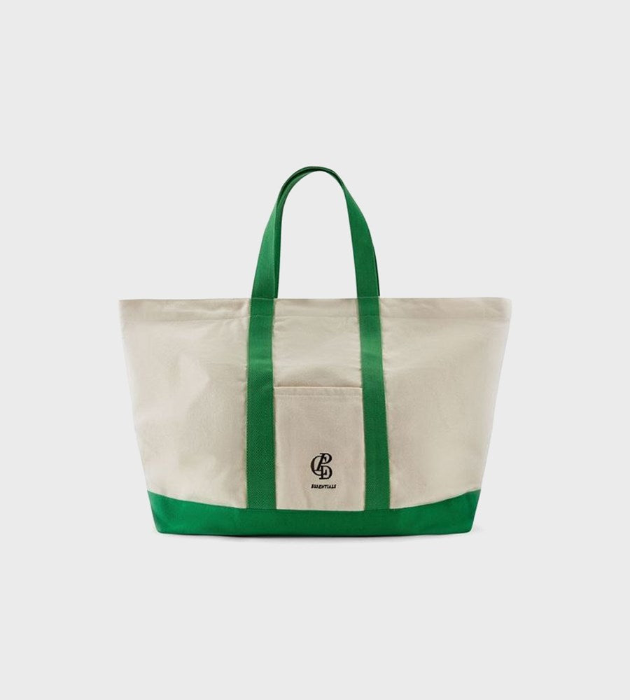 Commonplace I CPD Classico XL Tote I Green / White