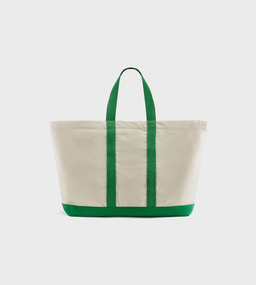 Commonplace I CPD Classico XL Tote I Green / White